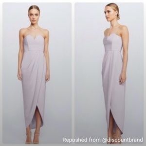 Shona Joy U Wire Bustier Dress in Lilac